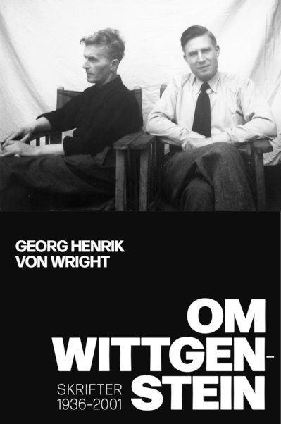 Omslaget till utgåvan Om Wittgenstein